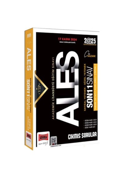 Yargı 2025 Ales Vip Son 11 Sınav Çıkmış Sorular