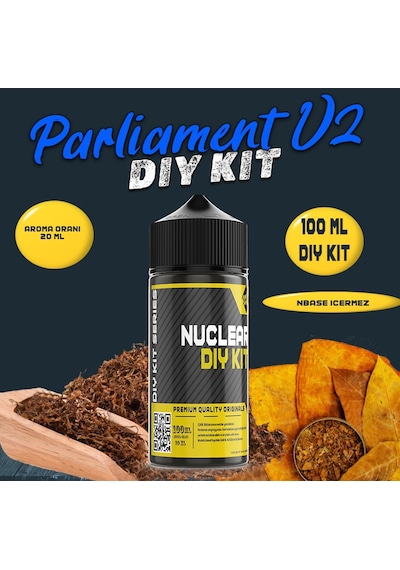 Nuclear Dıy Kit Parliment V2 Gıda Aroma 20 Ml Aroma İçerir 100 Ml