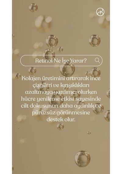 Bahar Babacan  Besleyici ve Nemlendirici Retinol Serum 30 ML