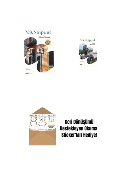 Miguel Sokağı + Nehrin Dönemeci + Okuma Sticker'ları