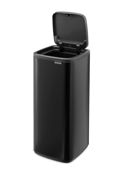 Brabantia Bo Matt Black Dokunmatik Çöp Kutusu 30lt Siyah