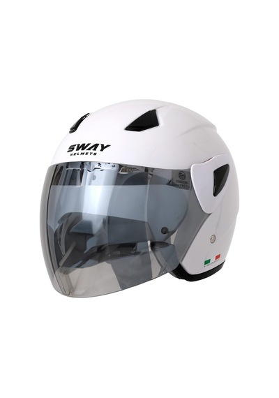 Sw 700 White Yarım Kask Fs-733 Beyaz