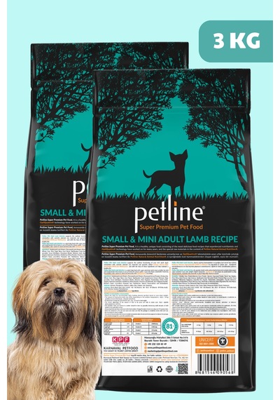 Petline Clever Small & Mini Adult Kuzu Etli Küçük Irk Yetişkin Kuru Köpek Maması 2 x 3 KG