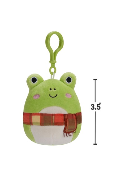 Squishmallows Kurbağa Wendy Klipsli 9 Cm Cp00124 Çok Renkli