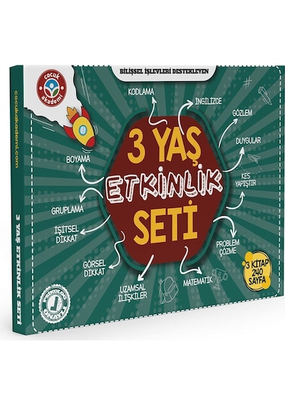 2 Yaş Dikkat Ve 3 Yaş Etkinlik Seti