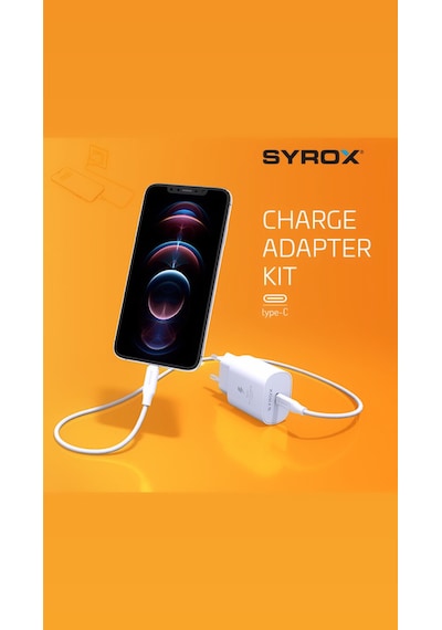 Pd25t Type-c Başlık Giriş Type-c Kablolu 25w 3.0 Amper Pd Ev Şarj Aleti