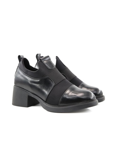 Miss Park Moda 207 K6668 Loafer Siyah Kadın Günlük Ayakkabı Siyah