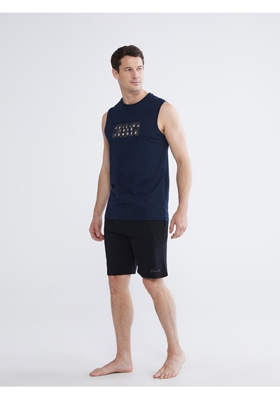 Lc Waikiki Lc Waıkıkı Lacivert Slim Fit Erkek Şort 2'li