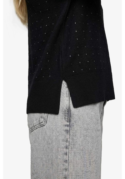 DeFacto Relax Fit Bisiklet Yaka Basic Düz Triko Kazak B9723AX24SPBK81