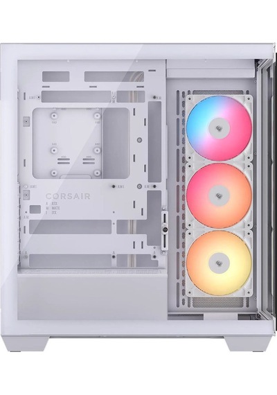 3500x Rs-r Beyaz 3x120mm Argb Fan Temperli Cam Usb 3.2 Mid Tower E-atx Gaming Kasa Cc-9011323-ww