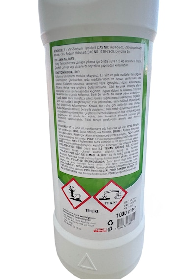 Ultra Kıvamlı Çamaşır Suyu 1000 Ml-derinlemesine Temizlik