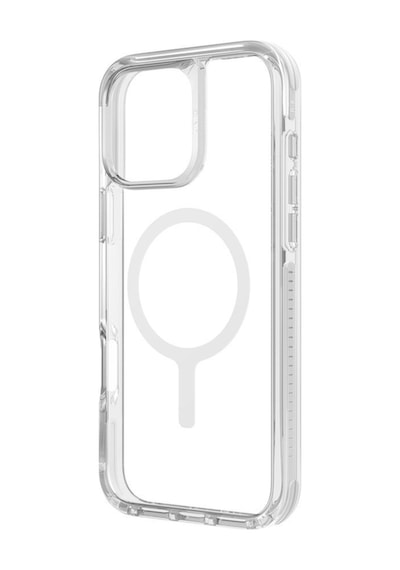 Apple Uyumlu iPhone 16 Kılıf Combat Serisi Üç Katmanlı Magsafe Özellikli Magclick Koruyucu Kılıf Clear