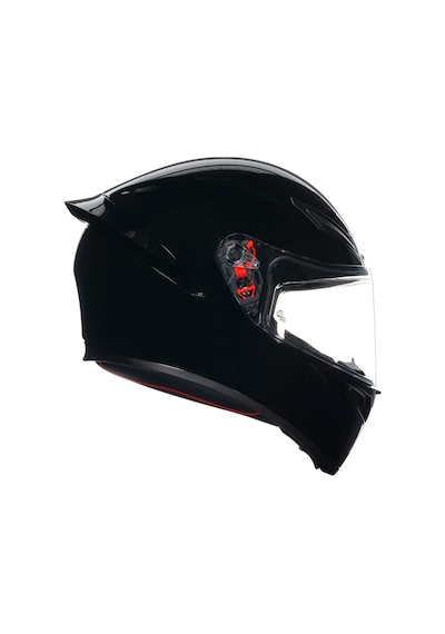 Agv Kask/k1 S Mono Mono Black Parlak