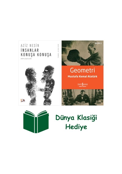 İnsanlar Konuşa Konuşa + Geometri + Dünya Klasiği Hediye