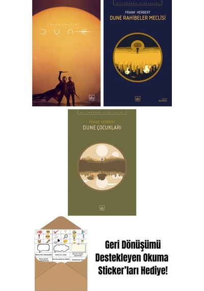 Dune Film Kapağı + Dune Rahibeler Meclisi + Dune Çocukları