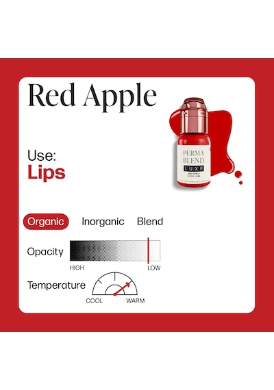 Perma Blend Luxe Red Apple Kalıcı Makyaj Dudak Pigmenti 15ml