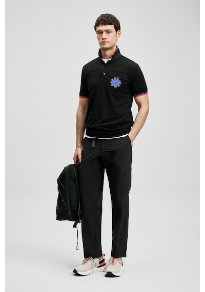 Lufian Gavın Smart Erkek Polo Tişört Siyah Siyah 111040244100100 Siyah