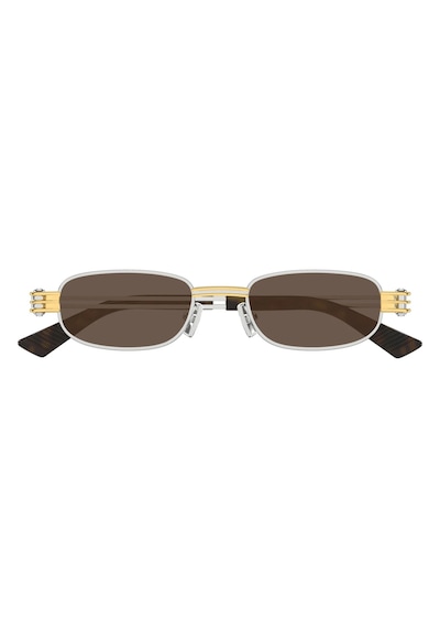 Bottega Veneta 1381s 001 50-20 Unisex Gümüş Güneş Gözlüğü