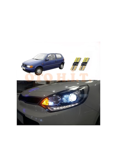 Volkswagen polo Uyumlu Park Ampulü Beyaz Led Aydınlatma Ampulü Canbus'li