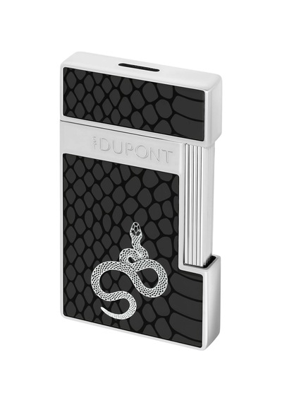 S.t. Dupont Slimmy Siyah Lake Çakmak 28076 Gri