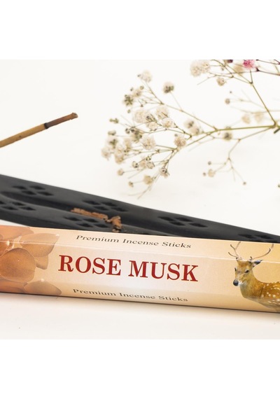 Aromatika Gül & Musk Aromalı Premium Çubuk Tütsü: