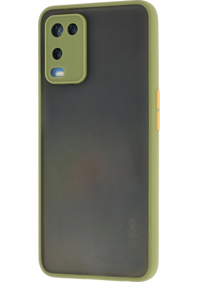 Newface Oppo A54 4g Kılıf Montreal Silikon Kapak - Semeglbl - 18 Açık Yeşil