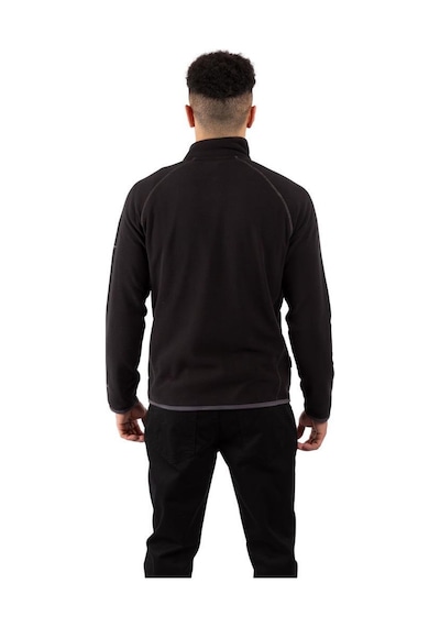 Trespass Maflmftr0004 Faxfleet Male Fleece At100 Black Erkek Polar 001