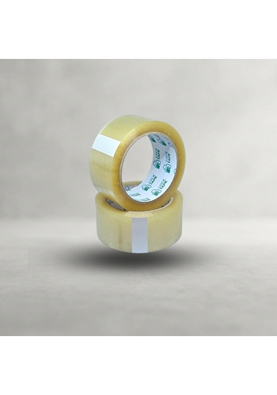45mm Şeffaf Koli Bandı- 6 Adet - Hotmelt - Extra Güçlü Yapışma 6