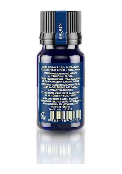 Raqun Aromaterapı Çay Ağacı Uçucu Yağı 10 Ml Karışık