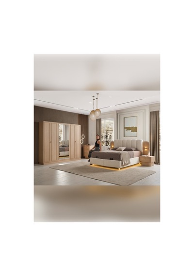 Beydüz Mobilya %100 Mdf Guell Yatak Odası Takımı