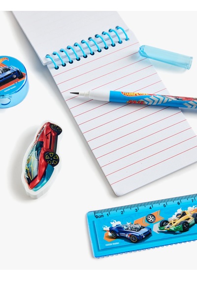 Koton Hot Wheels Lisanslı Kırtasiye Seti Mavi 7wak70343aa