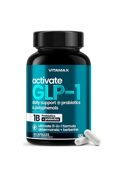 Glp-1 Support 1billion Probiotics +prebiotics -11 İn 1 Akkermensia + Berberine 60 Caps.