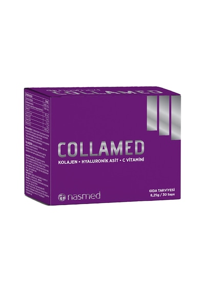 Nasmed Collamed Collagen 825gram 30'luk Saşe Takviye Edici Gıda