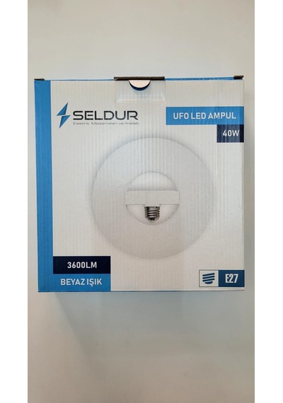 Seldur 40w Ufo Led Ampul 3600lm Beyaz Işık