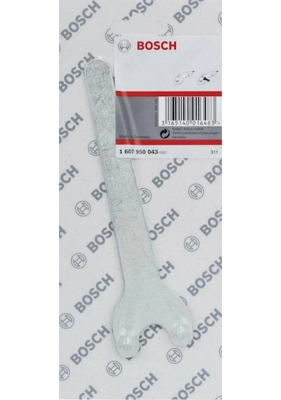 Bosch Taşlama Makinesi İçin Somun Sıkma Anahtarı Düz 1607950043