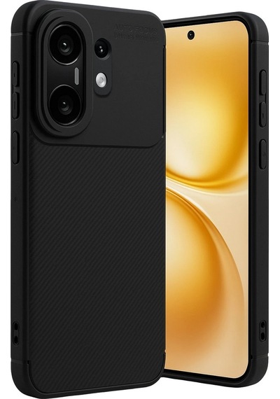 Adige Vivo X200 Fe Kılıf Negro Karbon Desen Silikon
