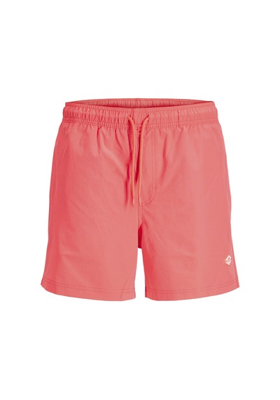 Jack & Jones Jpstmauı Tropıc Solıd Mercan Erkek Deniz Şortu 12291385