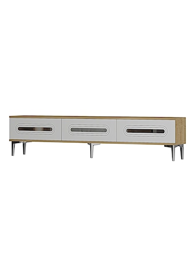 Tsa1806dbs - Rany Tsa180 Tv Stand, Tv Sehpası Ve Tv Ünitesi Safirmeşe-beyaz-sılver 180cm Tsa1806dbs - Rany Tsa180 Tv Stand, Tv Sehpası Ve Tv Ünitesi Safirmeşe-beyaz-sılver 180cm