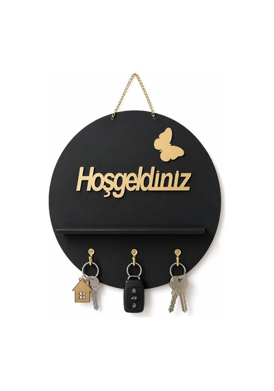 Yuvarlak Anahtarlık Hoşgeldiniz Bx40