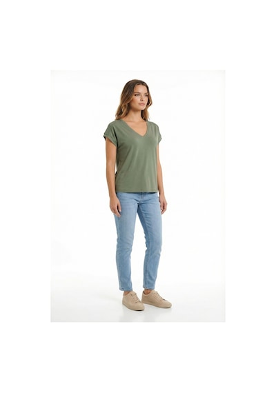 Only Onlfree Life S/s V-neck Lace Top Jrs Kadın T-shirt 15369294 Yeşil Only Onlfree Life S/s V-neck Lace Top Jrs Kadın T-shirt 15369294 Yeşil