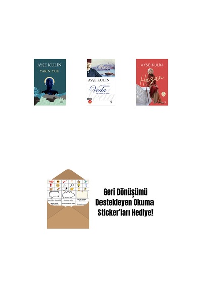 Yarın Yok + Veda Midi Boy + Hazan + Okuma Sticker'ları