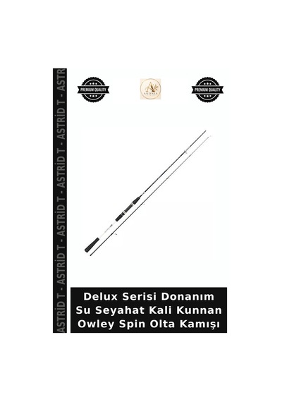Delux Serisi Donanım Su Seyahat Kali Kunnan Owley Spin Olta Kamışı 210cm/9-32gr