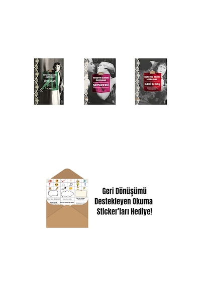 Gulyabani Cep Boy + Şıpsevdi Günümüz Türkçesiyle + Kesik Baş Günümüz Türkçesiyle + Okuma Sticker'ları