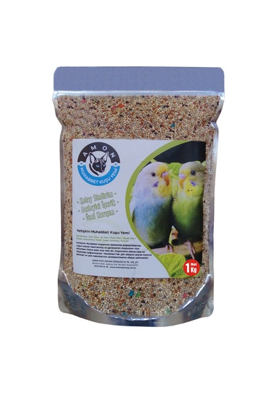 Amon Petshop Granürlü Özel Karışım Muhabbet Kuşu Yemi 1 KG