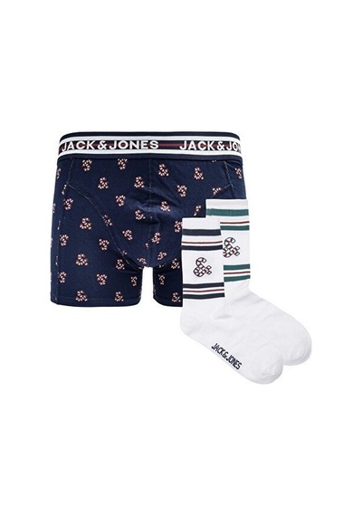 Jack & Jones Jack&jones Lacivert-beyaz Erkek Boxer Çorap Seti 12246123 Lacivert - Beyaz Jack & Jones Jack&jones Lacivert-beyaz Erkek Boxer Çorap Seti 12246123 Lacivert - Beyaz