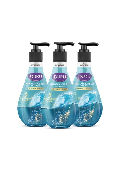 Duru Okyanus Tazeliği Sıvı Sabun 3 x 500 ML