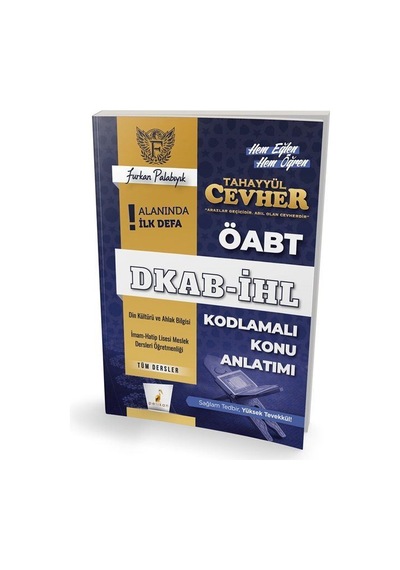 Tahayyül Cevher Öabt Dkab - İhl Tüm Dersler Kodlamalı Konu Anl...