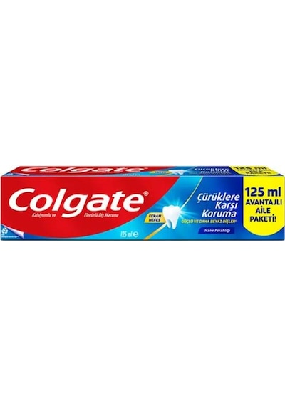 Çürüklere Karşı Koruma Diş Macunu 125 Ml