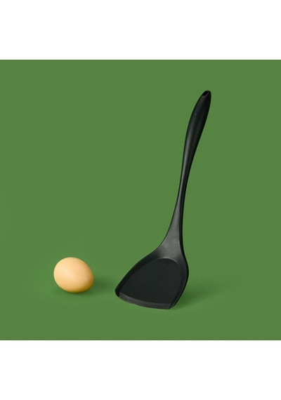 Vallettaa Tekli Silikon Spatula - Siyah Renkli