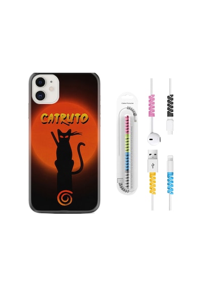 Apple Uyumlu iPhone 11 Kılıf Kablo Koruyuculu Catrudo 1679